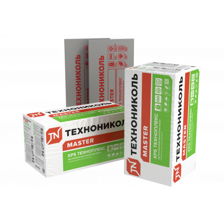 ТЕХНОНИКОЛЬ XPS ТЕХНОПЛЕКС, 1200х600х20 мм (20 плит, 14,4 кв.м) (418297)